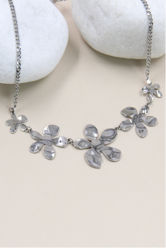 Collier Julie argenté