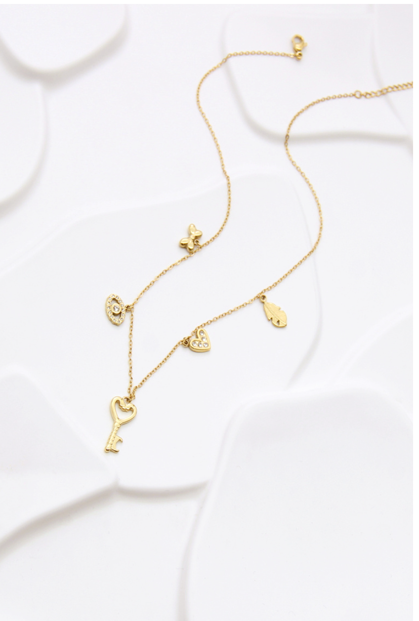 Collier Gloria doré