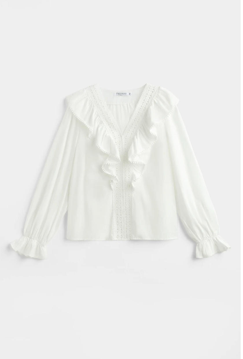 Blouse Marie blanche