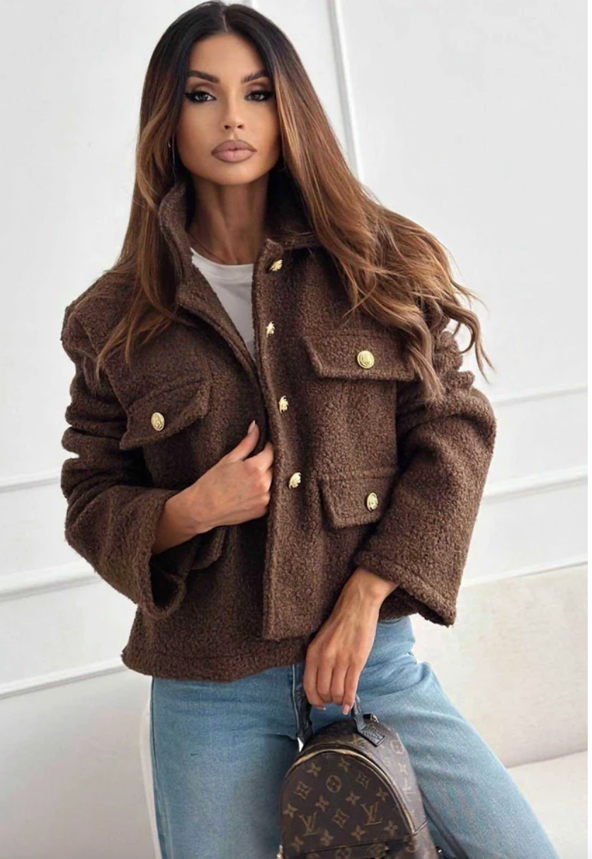 Veste Diana chocolat