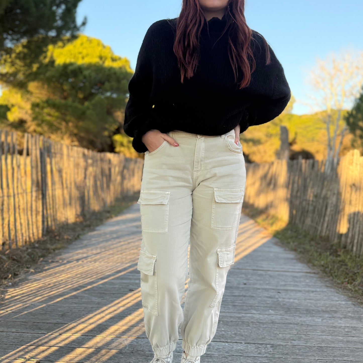 Pantalon Lucie beige
