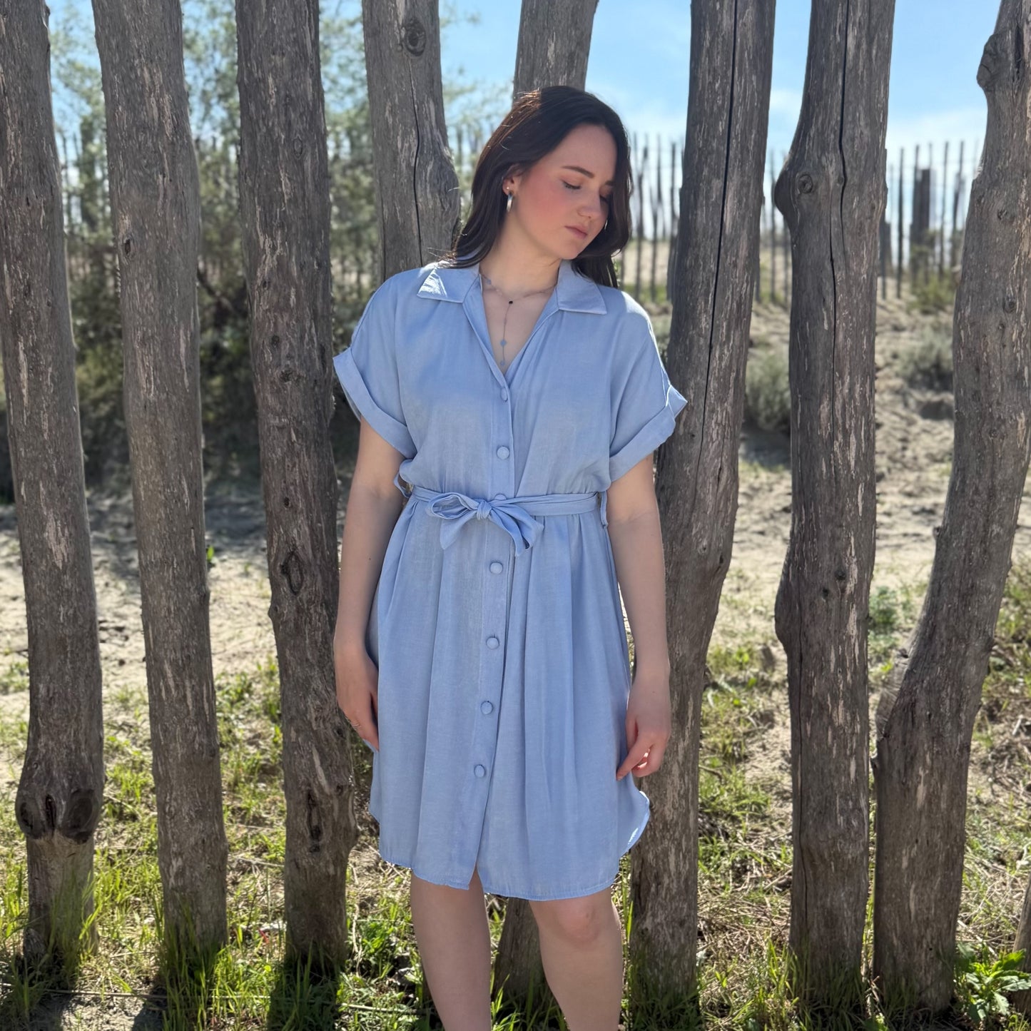 Robe Lilly bleu ciel