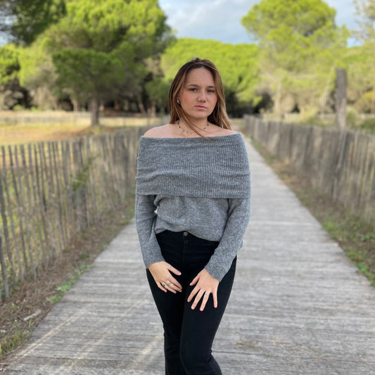 Pull Nina gris