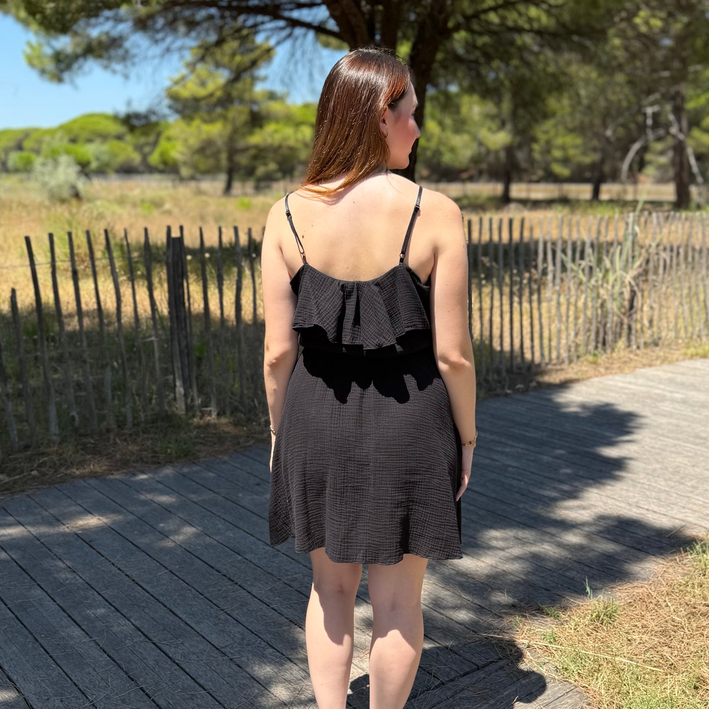 Robe Agathe noir