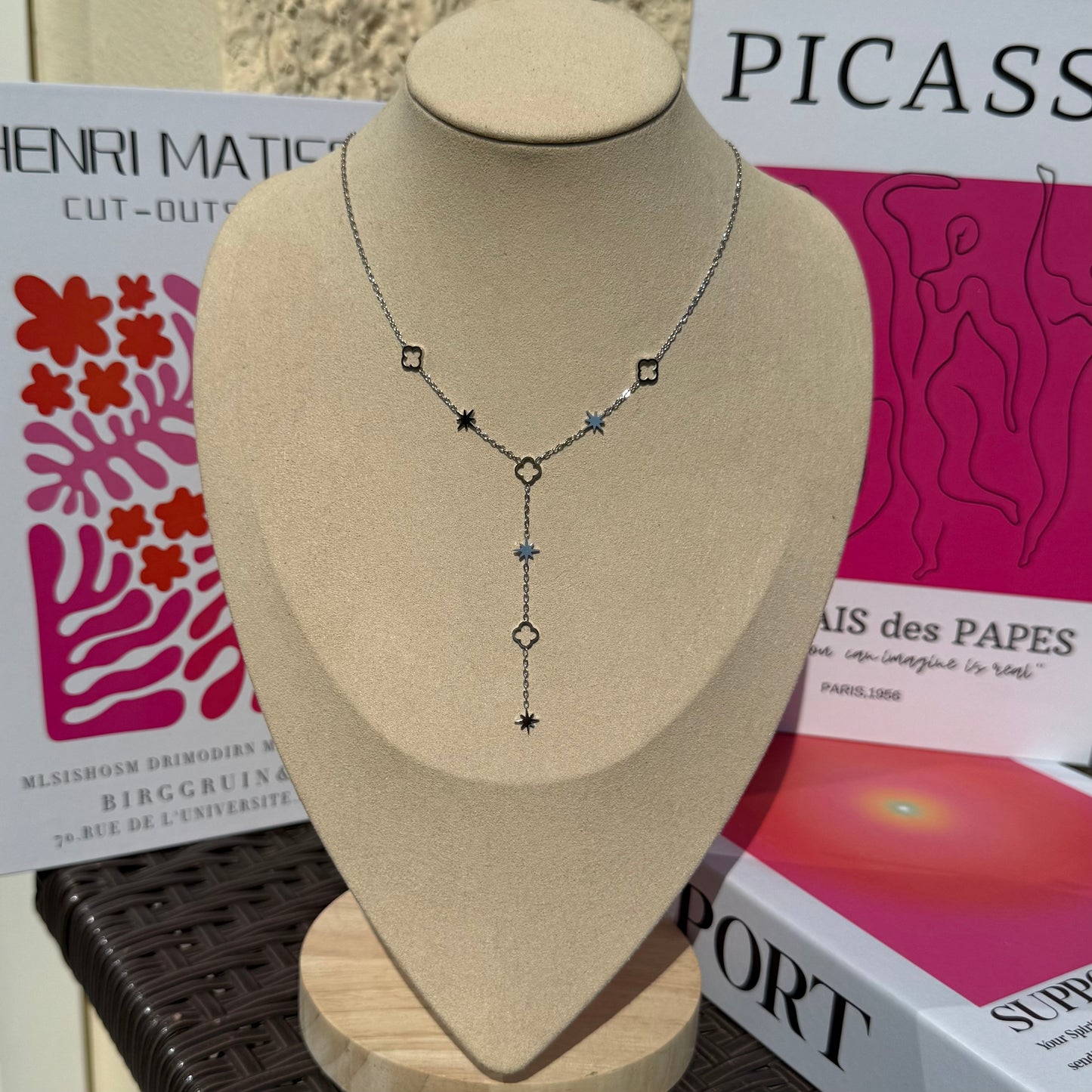 Collier Bella argenté