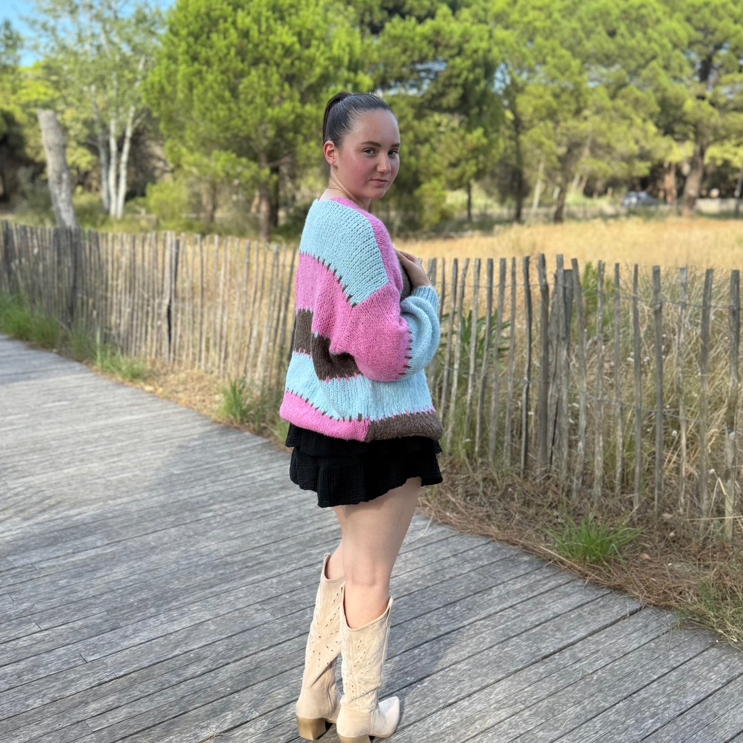 Gilet Romy bleu ciel