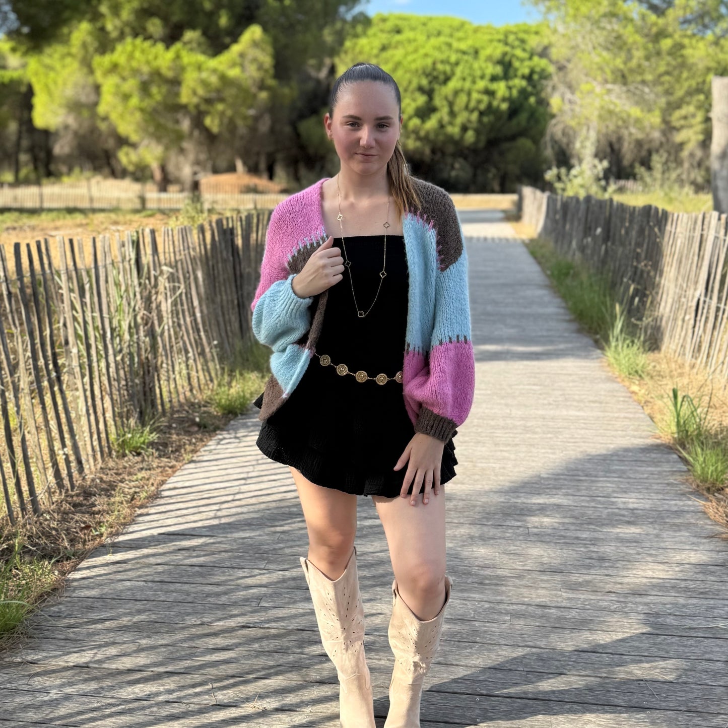 Gilet Romy bleu ciel