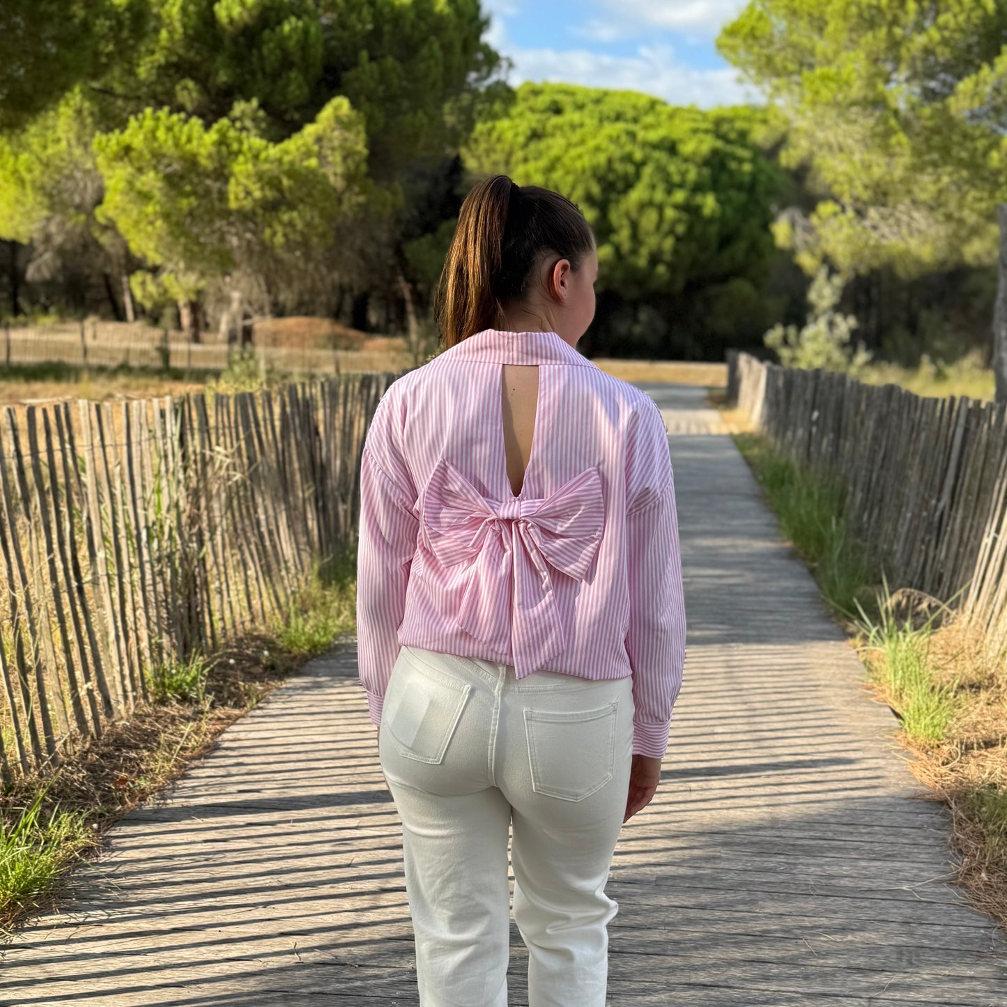 Chemise Charlene rose