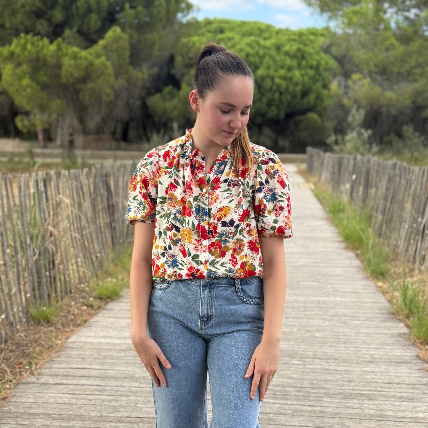 Blouse Nathalie floral