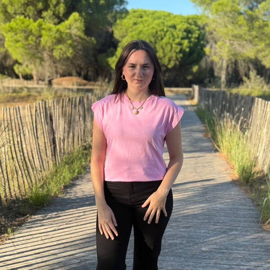 T-shirt Esther rose