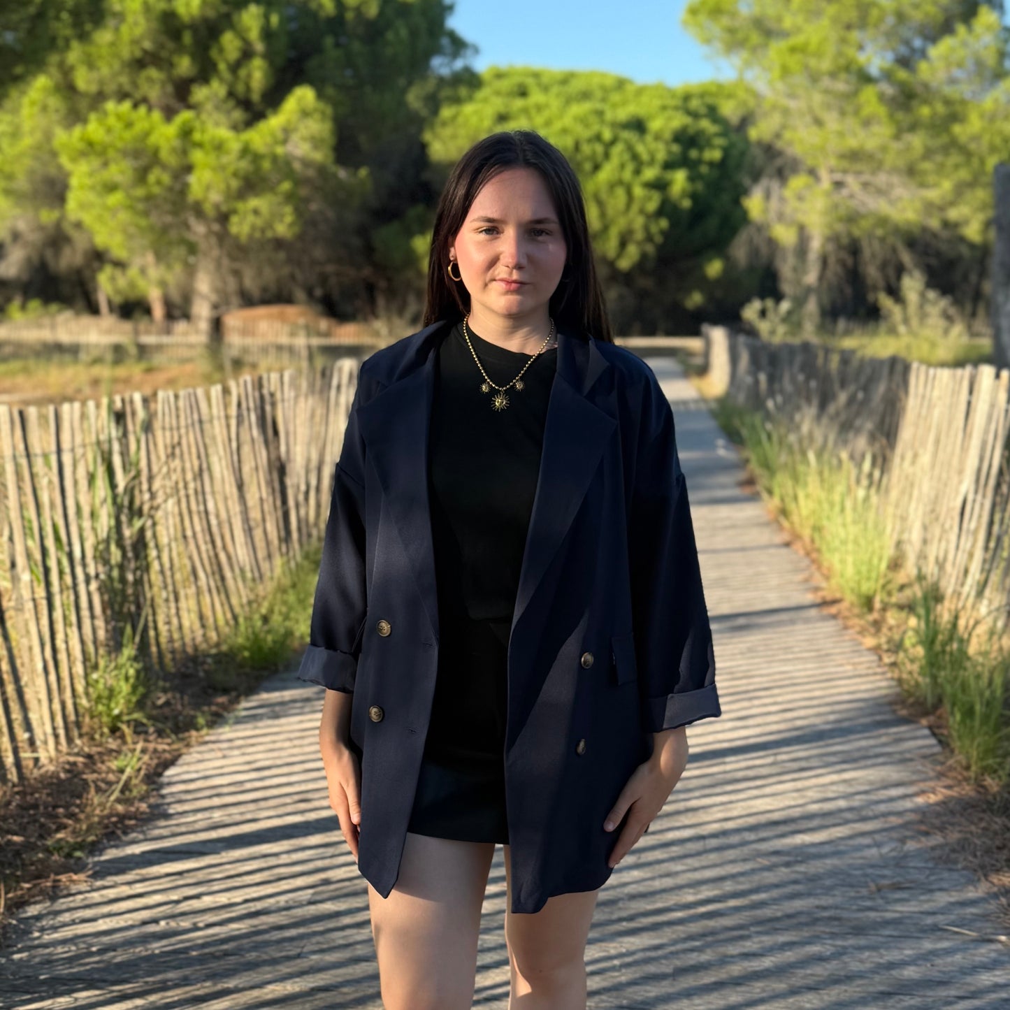 Veste Noémie marine
