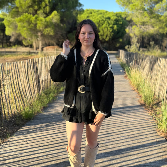 Gilet Cindy noir
