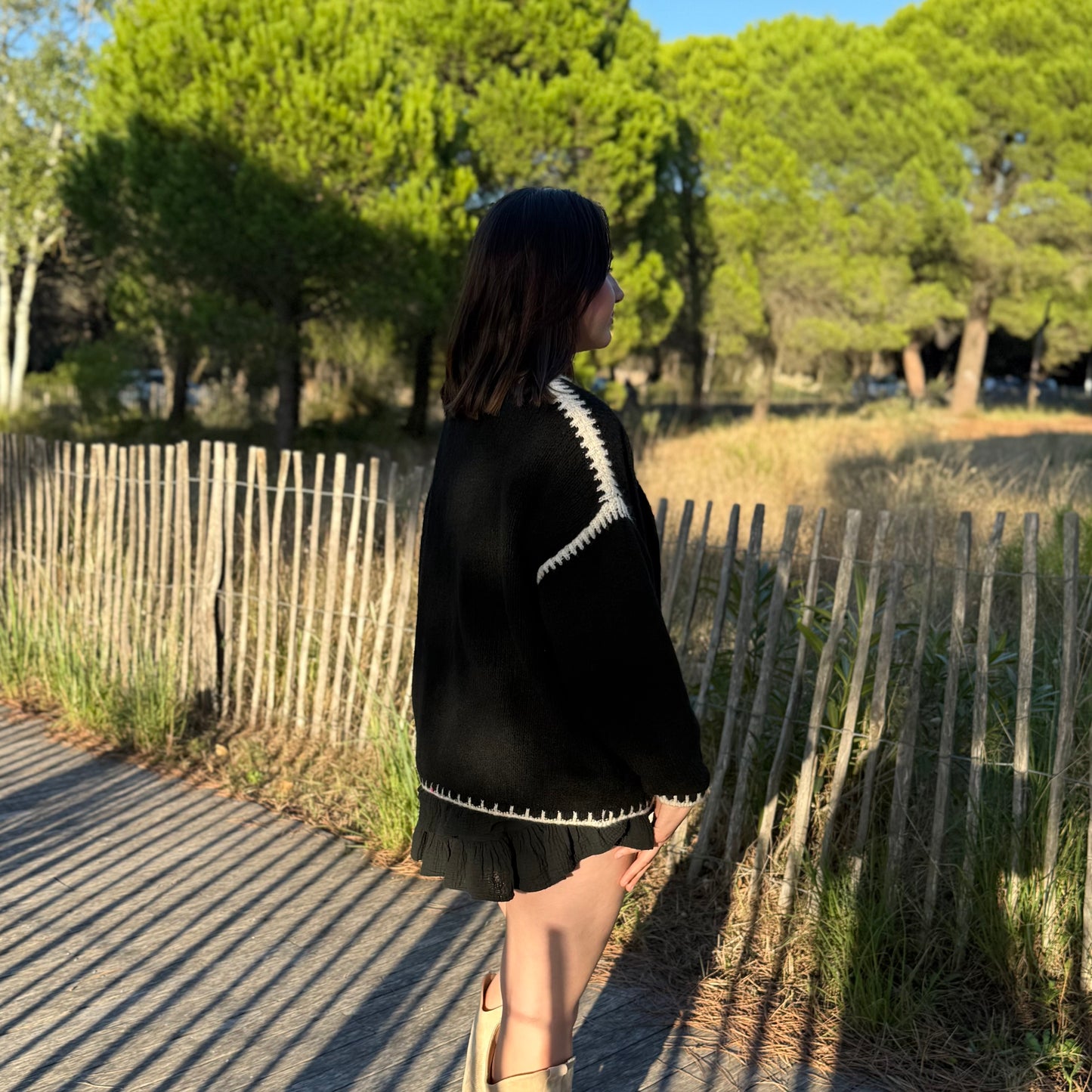 Gilet Cindy noir