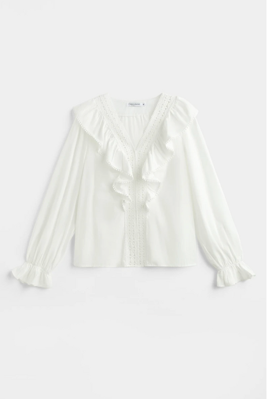 Blouse Marie blanche