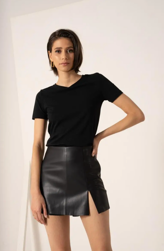 Jupe-short Vanessa noire