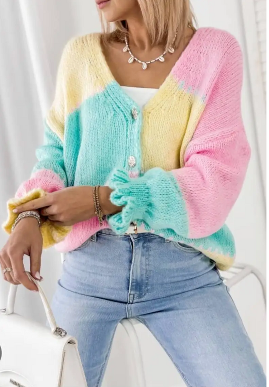 Cardigan Romy rose