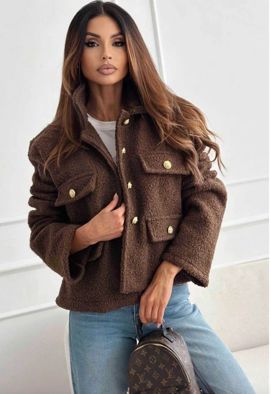 Veste Diana chocolat