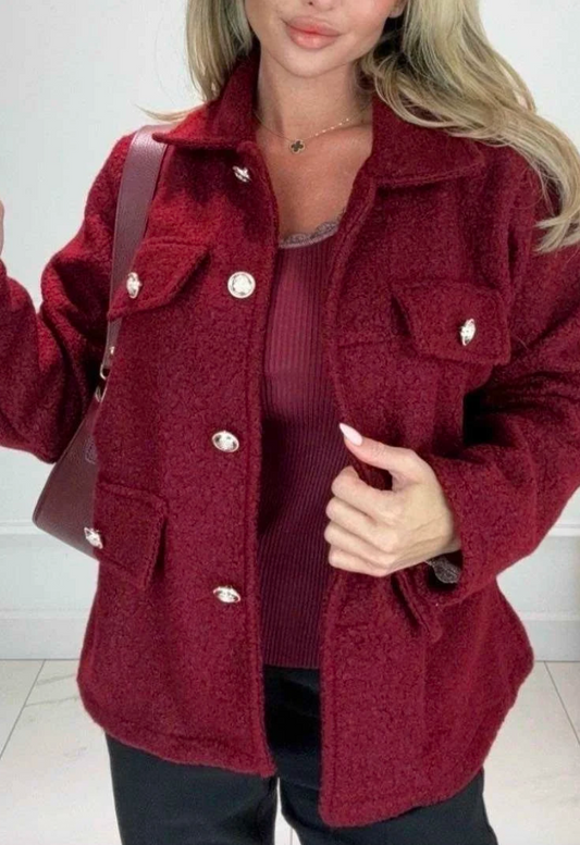 Veste Diana bordeaux