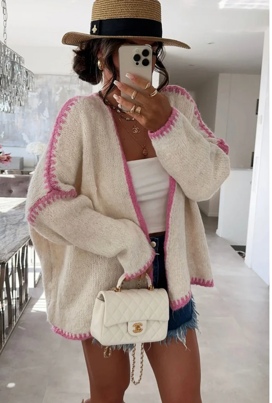 Gilet Cindy rose