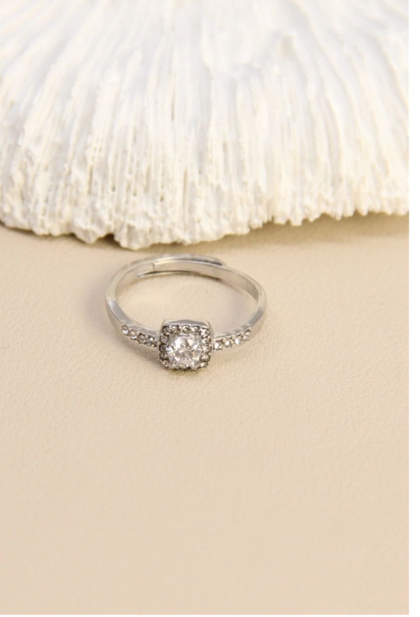 Bague Mélanie argenté