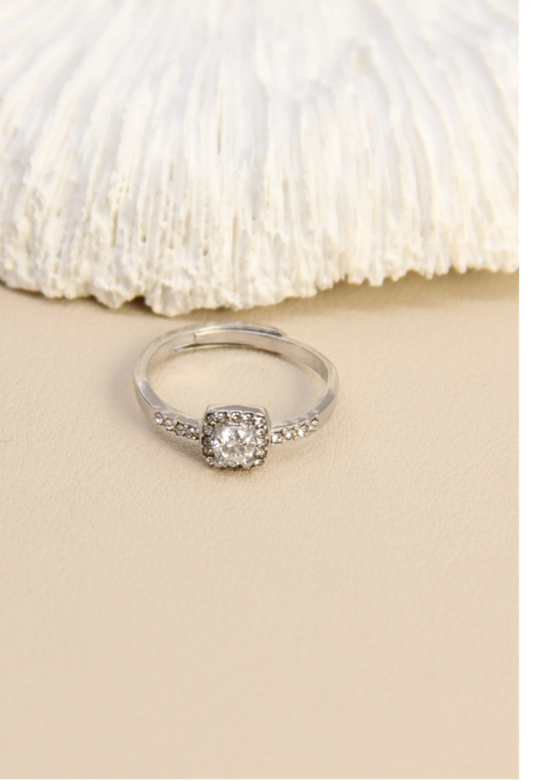 Bague Mélanie argenté