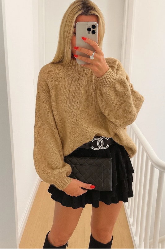 Pull Océane Camel
