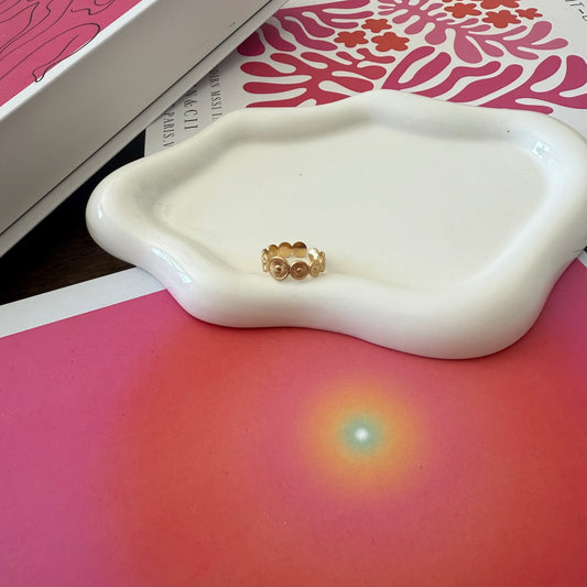 Bague Fanny doré