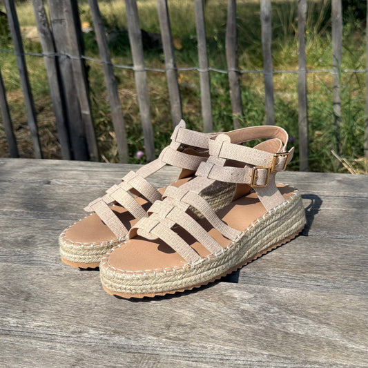 Espadrilles taupe