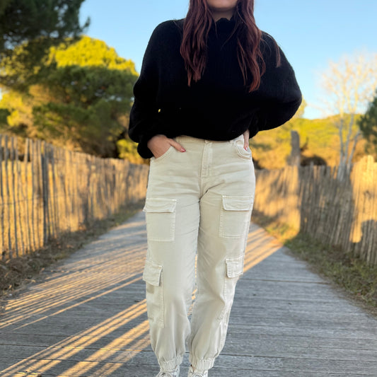 Pantalon Lucie beige