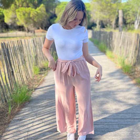 Pantalon Clara blush