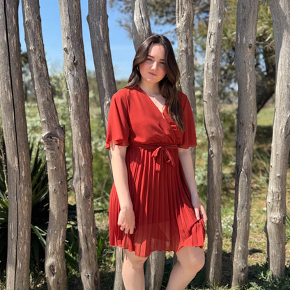 Robe Andréa Terracotta