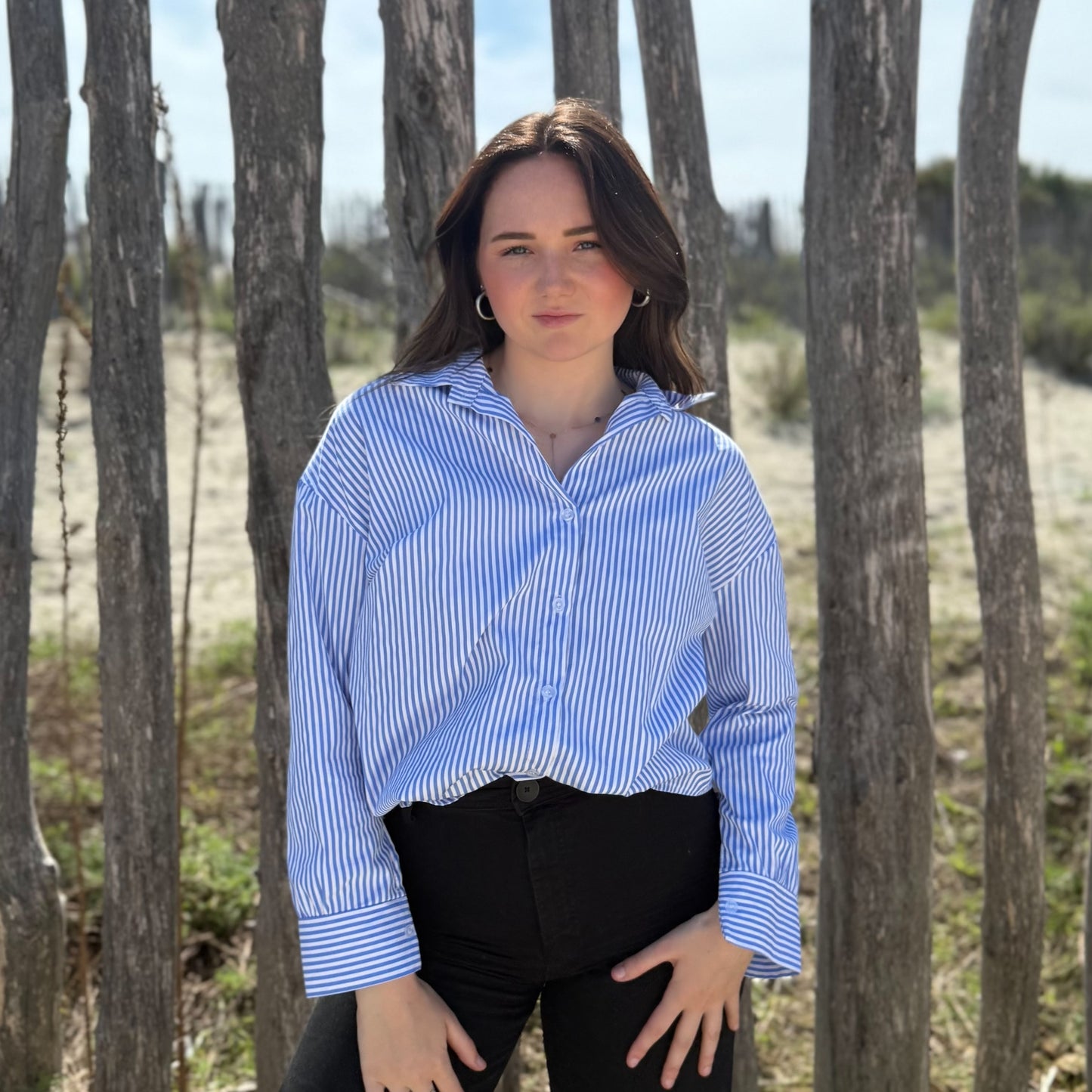Chemise Charlene bleu