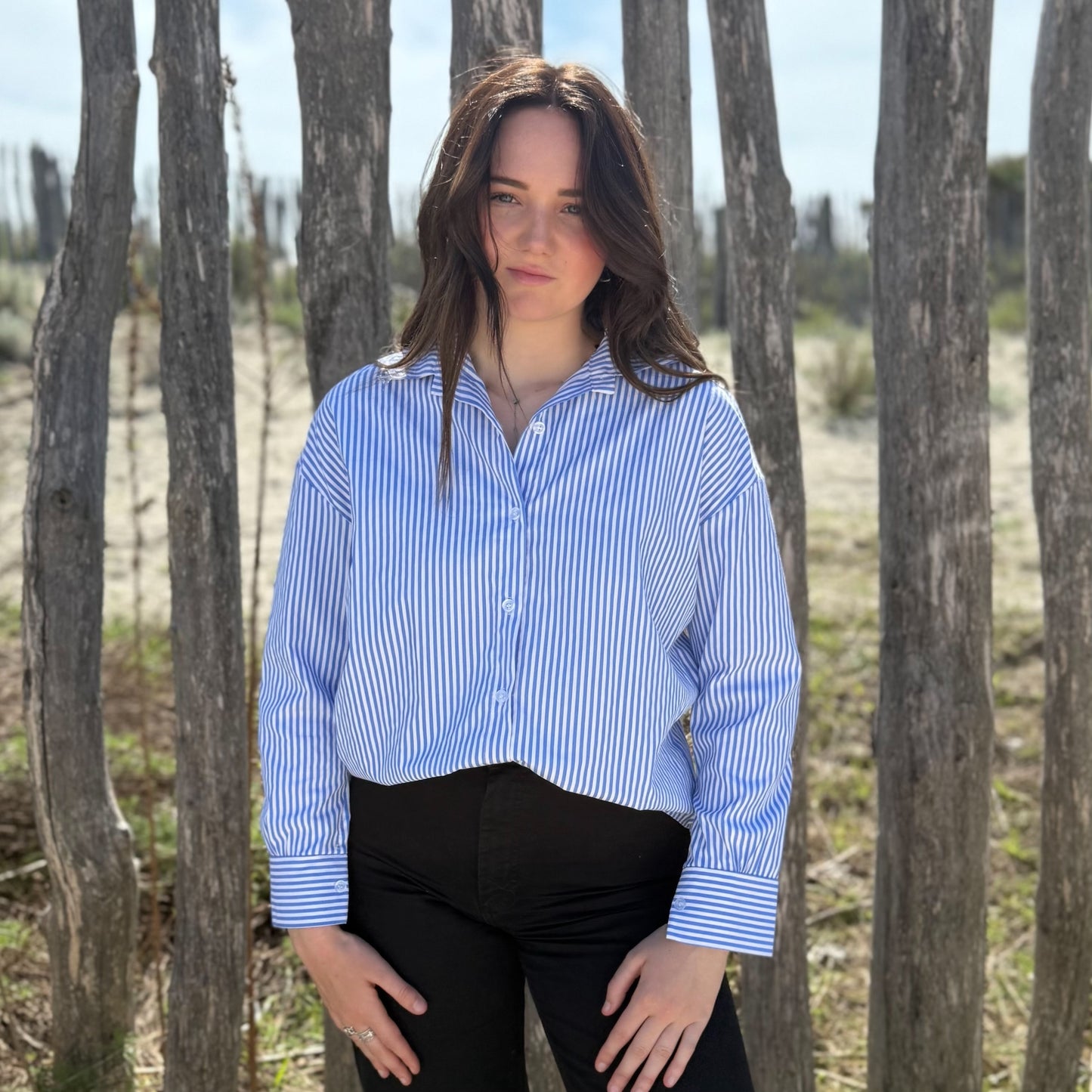 Chemise Charlene bleu