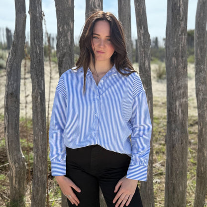 Chemise Charlene bleu