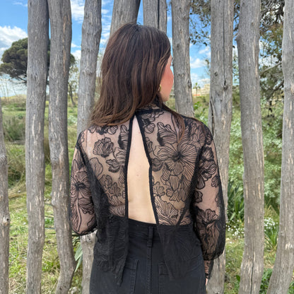 Blouse Jessica noire