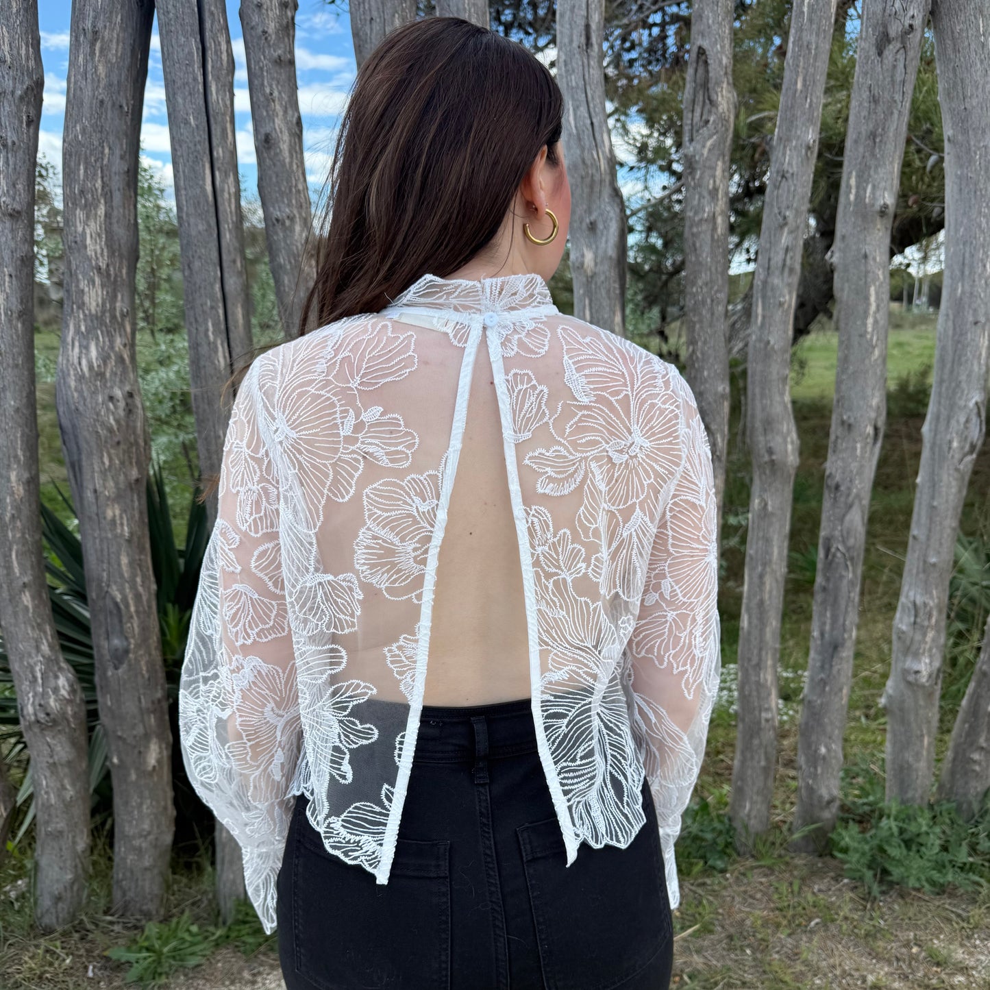 Blouse Jessica blanche