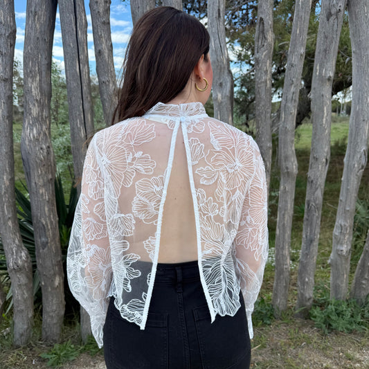 Blouse Jessica blanche