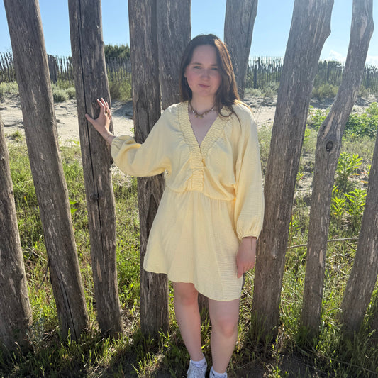 Robe Nila jaune