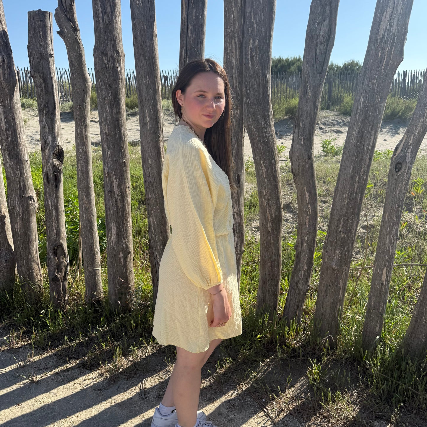 Robe Nila jaune