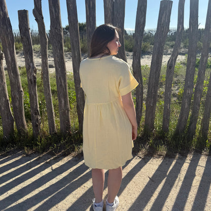 Robe Kiara jaune