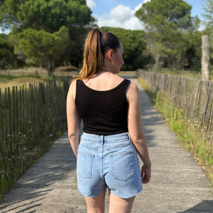 Short Louise bleu