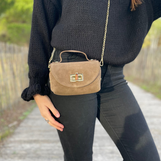 Sac Lou taupe