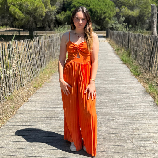 Combi-pantalon Kamilia orange
