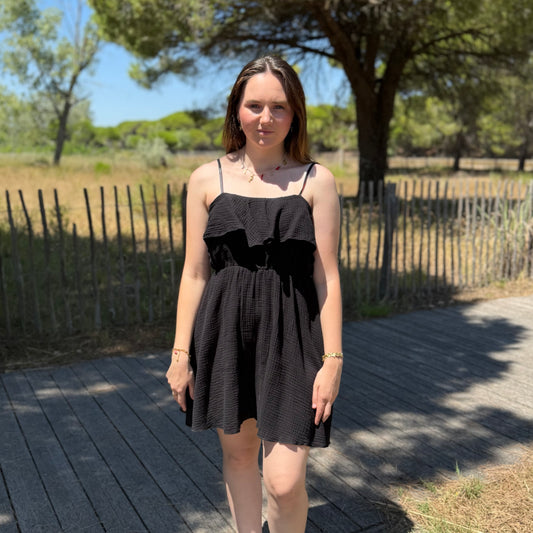 Robe Agathe noir