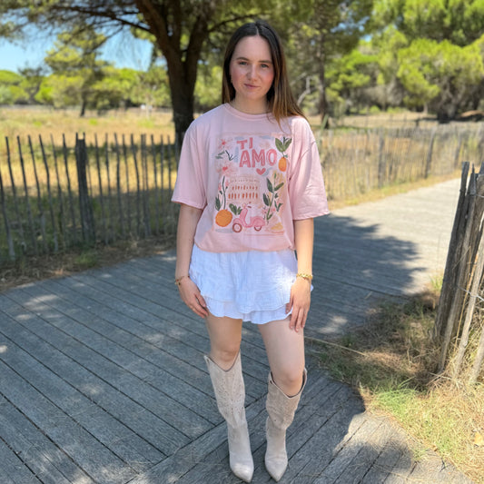 T-shirt Cassandra rose