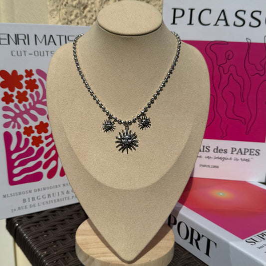 Collier Summer argenté