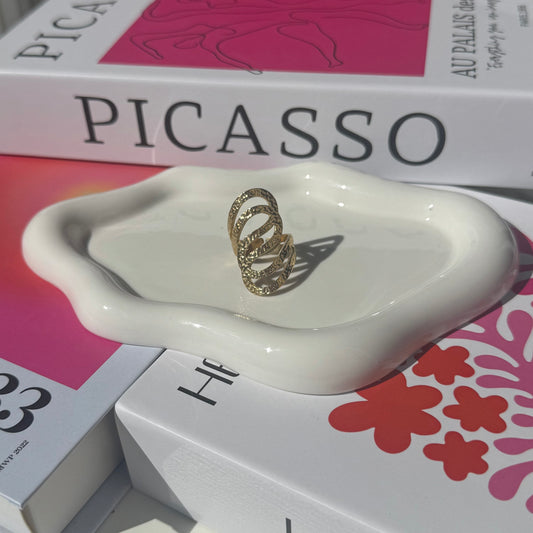 Bague Théa doré