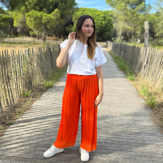 Pantalon Alma orange