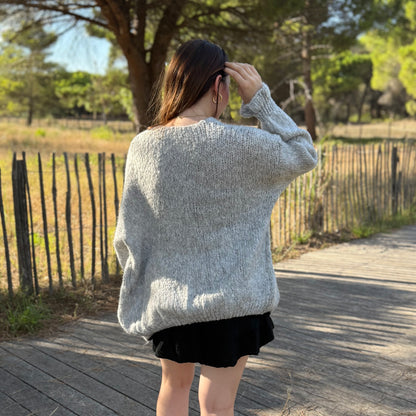 Gilet Camille gris