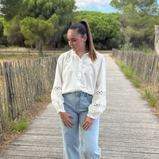 Chemise Noémie blanche